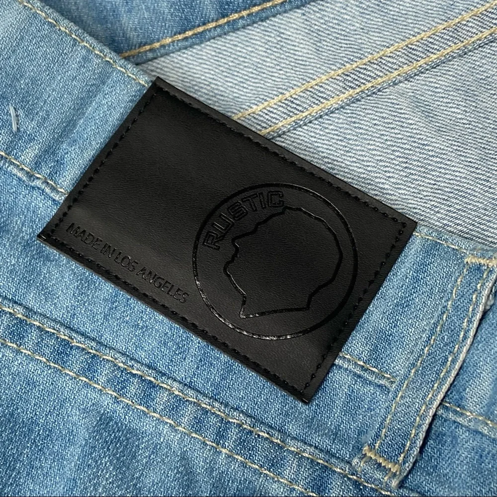 RUSTIC DIME St. Vernon Shred Taper Denim Jeans